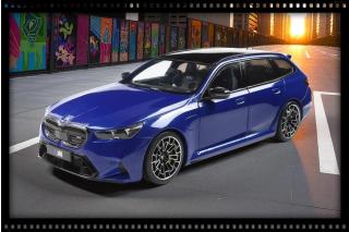 BMW M5 (G99) TOURING M blau S1814801 Solido 1:18 Metallmodell